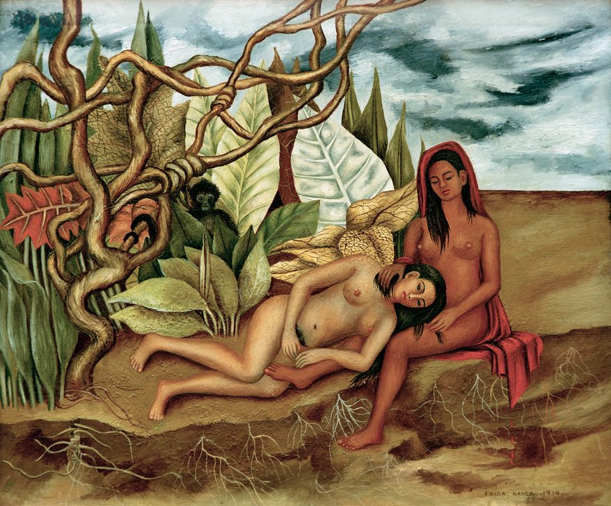 Two Nudes in the Forest von Frida Kahlo