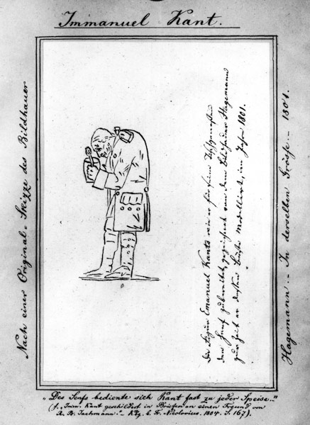 Kant mixing mustard von Friedrich Hagemann