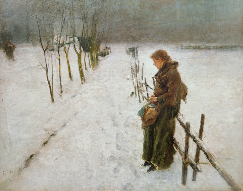 Uhde / Christmas Eve von Fritz von Uhde