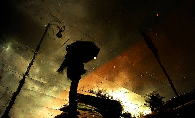 coloured rain von Fulvio Pellegrini