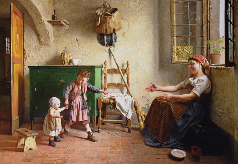 The First Steps von Gaetano Chierici