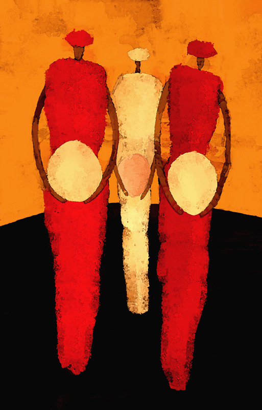 Afrique Offrande von David Ganssi