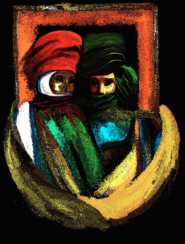 Masque 12 version 2 von David Ganssi