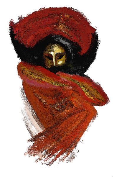 Masque 4 von David Ganssi