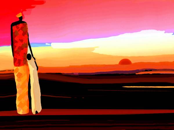 Face au soleil von David Ganssi