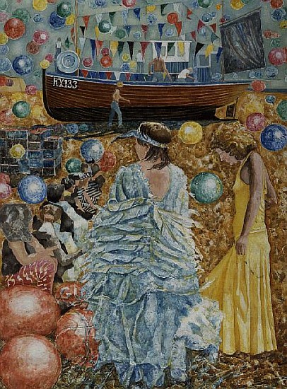 Fisherman''s Carnival, Hastings  von Gareth Lloyd  Ball
