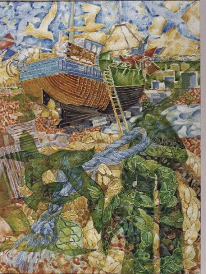 Shadow, Hastings Beach  von Gareth Lloyd  Ball