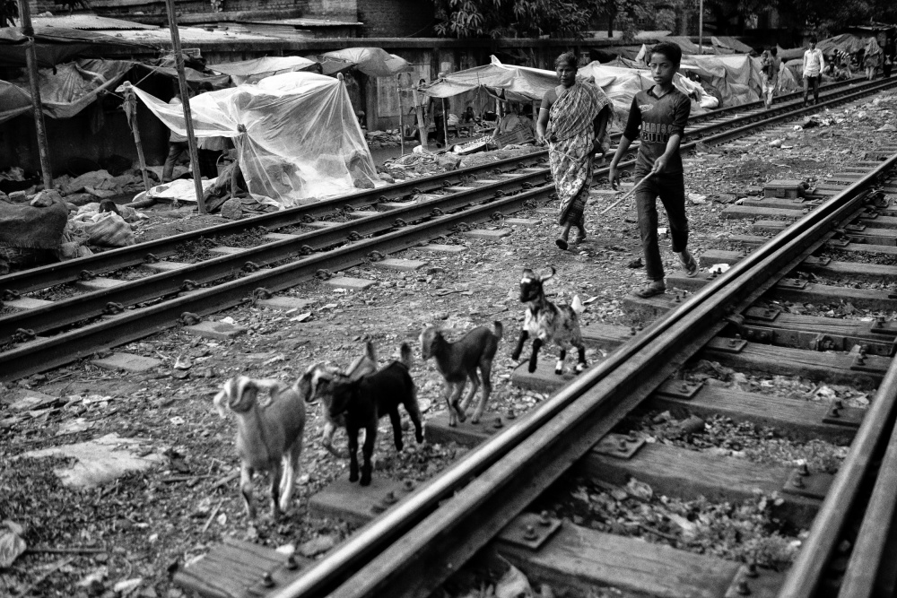 Slum dwellers 8733 von Garik