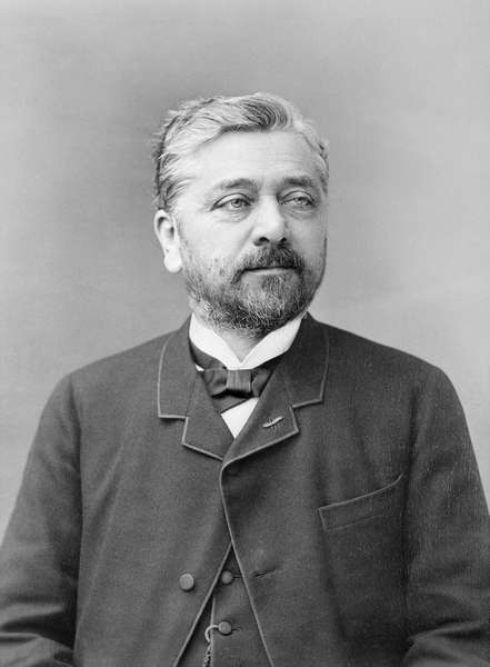 Alexandre Gustave Eiffel (b/w photo)  von Gaspard Felix Tournachon Nadar