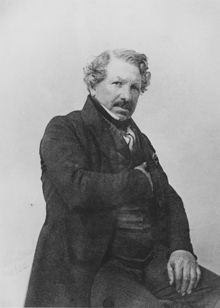 Portrait of Louis-Jacques Daguerre (1787-1851) (b/w photo)  von Gaspard Felix Tournachon Nadar