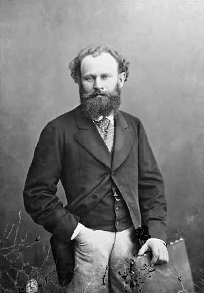 Portrait of Edouard Manet (1832-83) (b/w photo)  von Gaspard Felix Tournachon Nadar