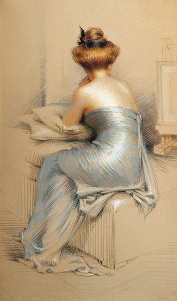 Das Modell. von Gaston Bouy