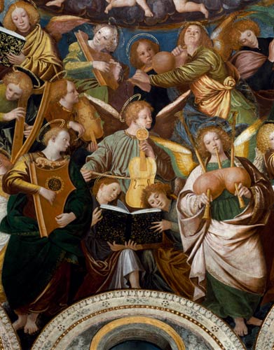 The Concert of Angels von Gaudenzio G. de Vincio Ferrari