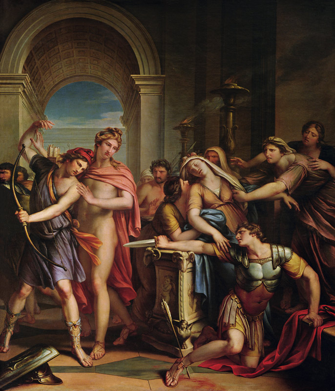 The Death of Achilles von Gavin Hamilton