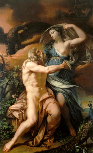 Juno and Jupiter von Gavin Hamilton