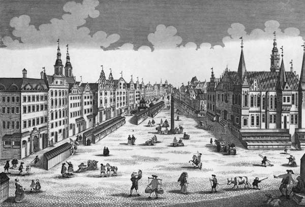 Breslau, Rathaus von Georg Balthasar