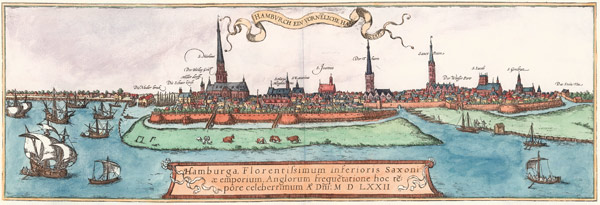 Hamburg von Georg Braun