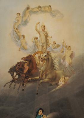 Apoll mit den Stunden