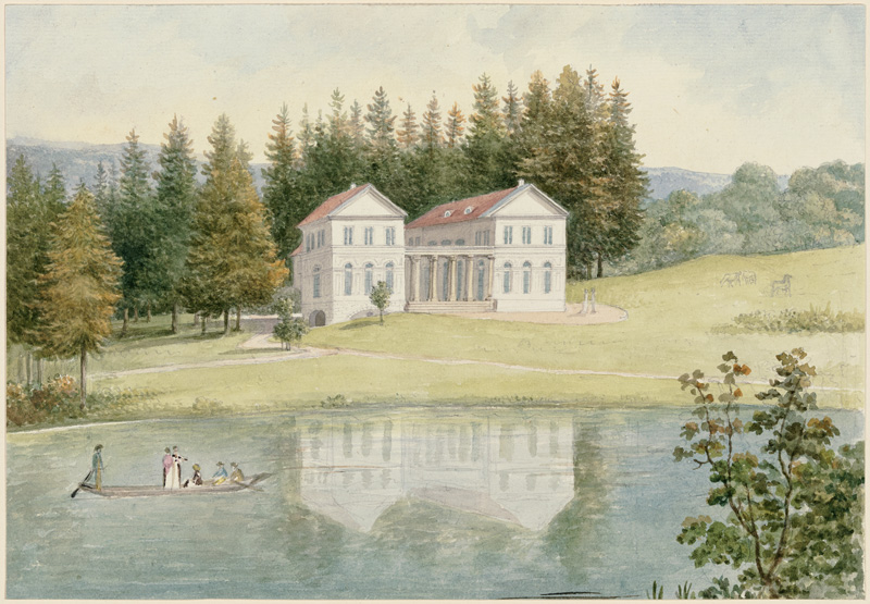 See in Wilhelmstal bei Eisenach von Georg Melchior Kraus