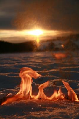 FireAndIce029955 von Georg R Brenner