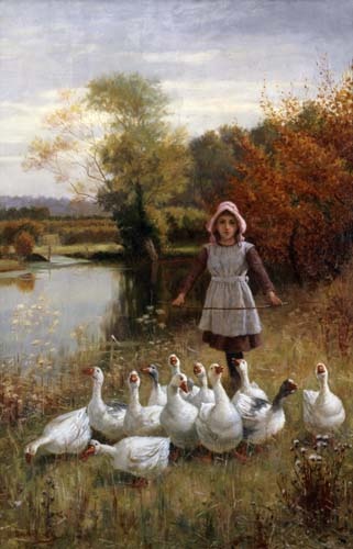 The Goose Girl von George A. Elcock