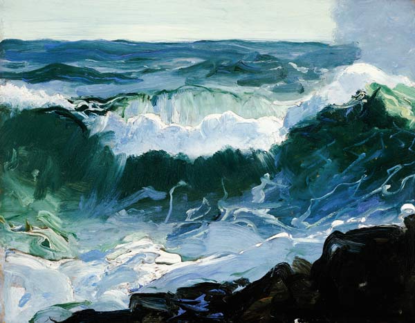 Die Sturzwoge. von George Bellows