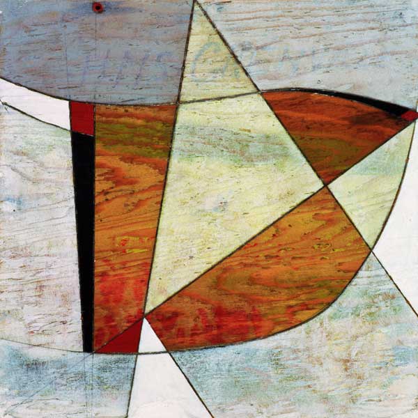 Grenville, 1978 (pencil and oil on driftwood)  von George  Dannatt