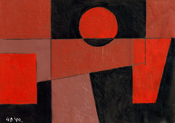 Related Reds with Black von George  Dannatt