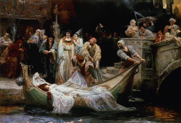 The Lady of Shalott von George Edward Robertson