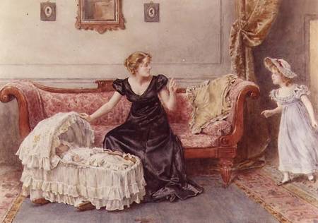 Hush! von George Goodwin Kilburne
