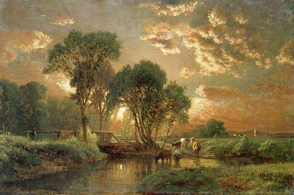 Medfield, Massachusetts von George Inness