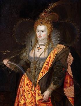 Porträt von Königin Elisabeth I. von England (1533-1603), als Iris (Rainbow Portrait)