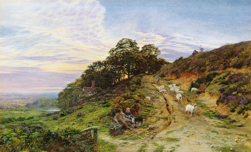 Pitch Hill near Ewhurst von George Vicat Cole