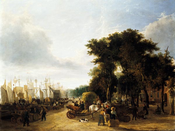 Yarmouth Quay von George Vincent