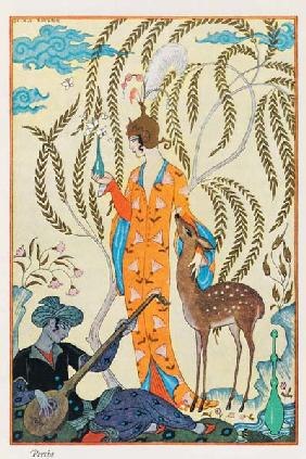 Persien, Illustration aus "The Art of Perfume", veröffentlicht 1912 