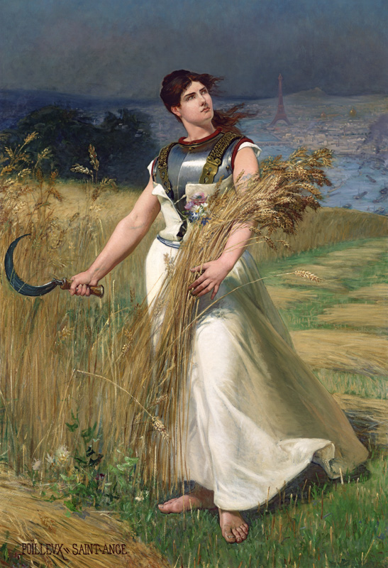 Allegory of France von Georges Louis Poilleux-Saint-Ange