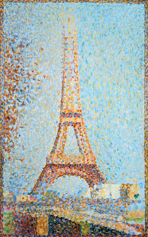 Der Eiffelturm von Georges Seurat