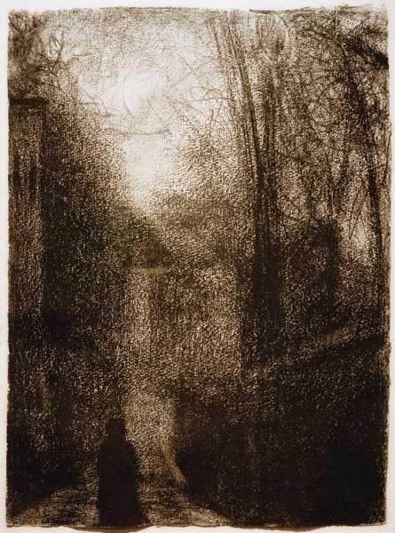 Dem Weg folgend von Georges Seurat