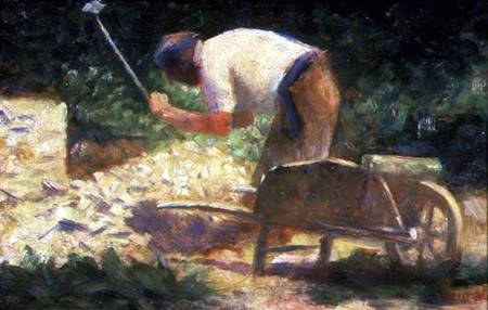 The Stone Breaker von Georges Seurat