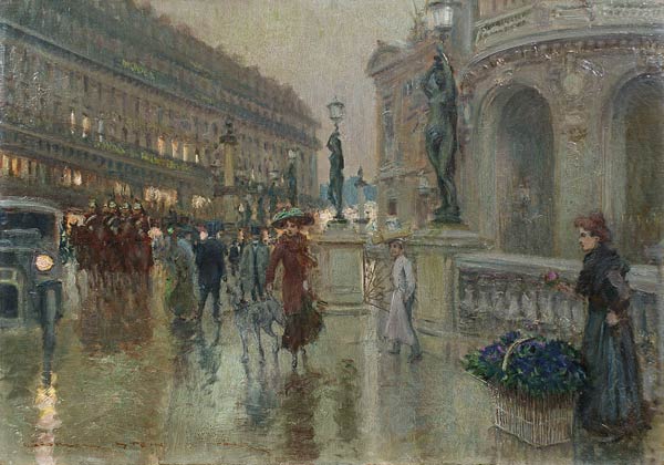 Paris at Night von Georges Stein