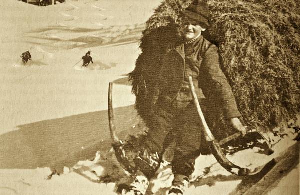 VINTAGE POWDER SKIING von Gerald Herrmann