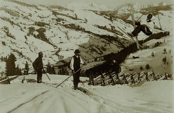VINTAGE SKI-TOUR JUMP von Gerald Herrmann