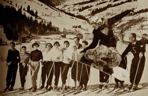 VINTAGE SNOWBOARD    von Gerald Herrmann