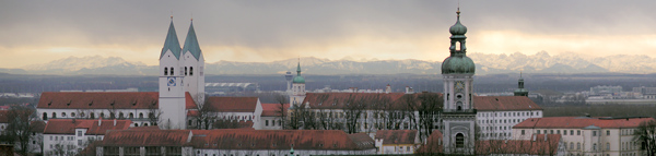 Aussicht über den Freisinger Dom von Gerald Vogel