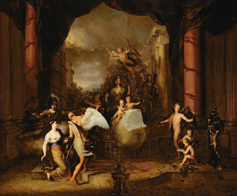 Allegory of the city of Amsterdam von Gerard de Lairesse