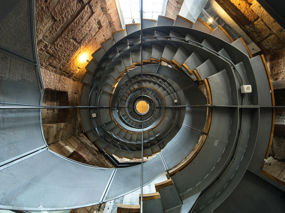 Lighthouse Staircase von Gerard Jonkman