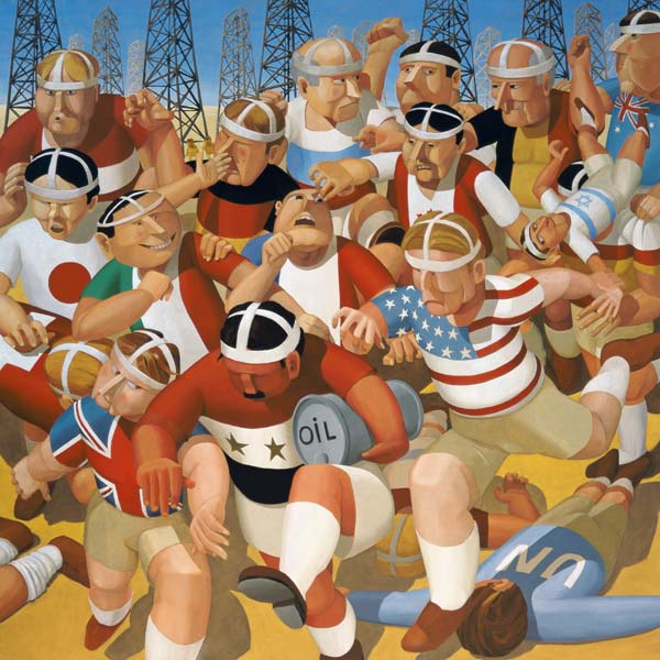 Das letzte Ölfass von Gerard Teichert