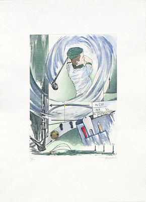 Golf von Gerhard Haupert-Laub