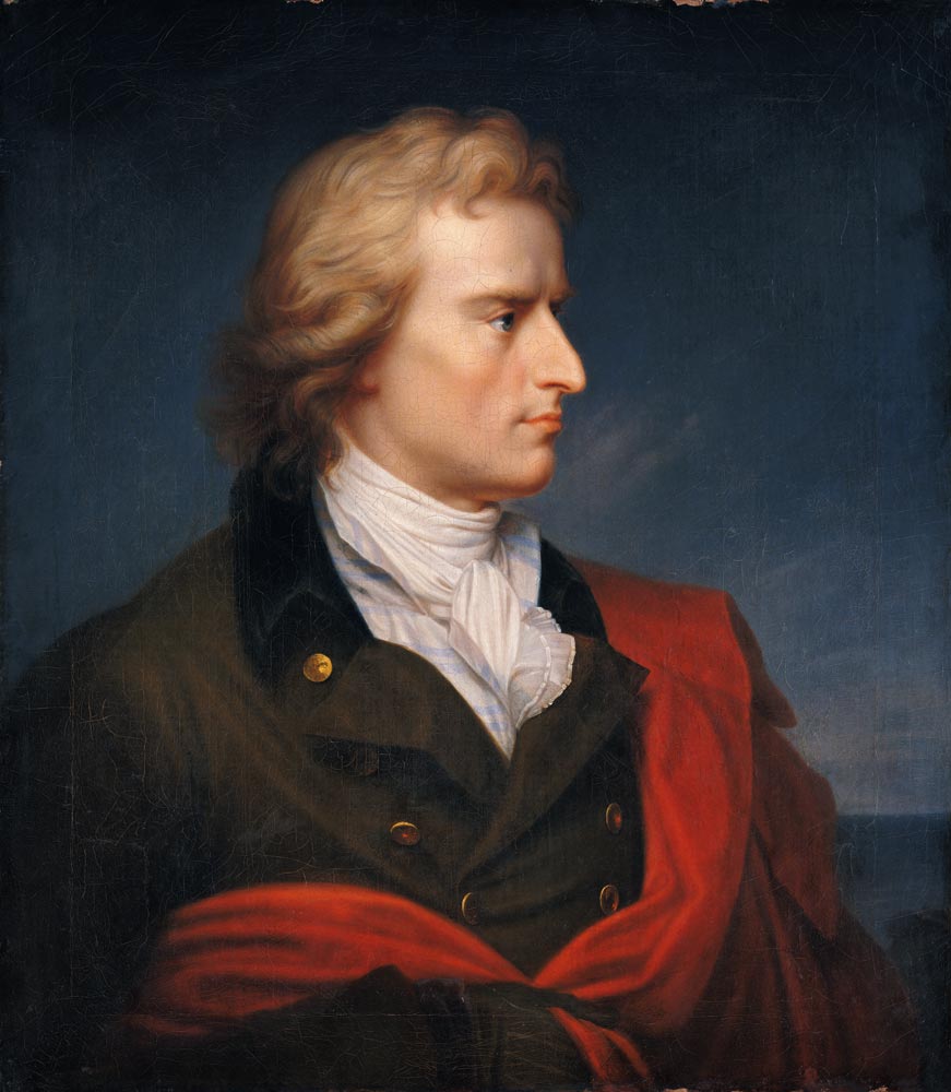 Porträt des Friedrich von Schiller (1759-1805) von Gerhard von Kügelgen
