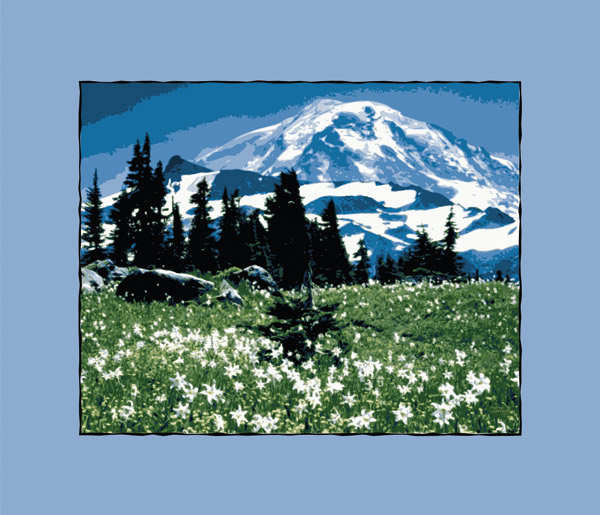 Gebirgsfrühling von Andreas Gerlach